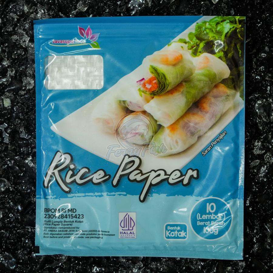 

Rice Paper 100 gr (10 lembar) / rice paper / Kulit Lumpia Vietnam Rice Paper / rice roll spring roll /kertas beras vietnam / 10 LEMBAR /high quality
