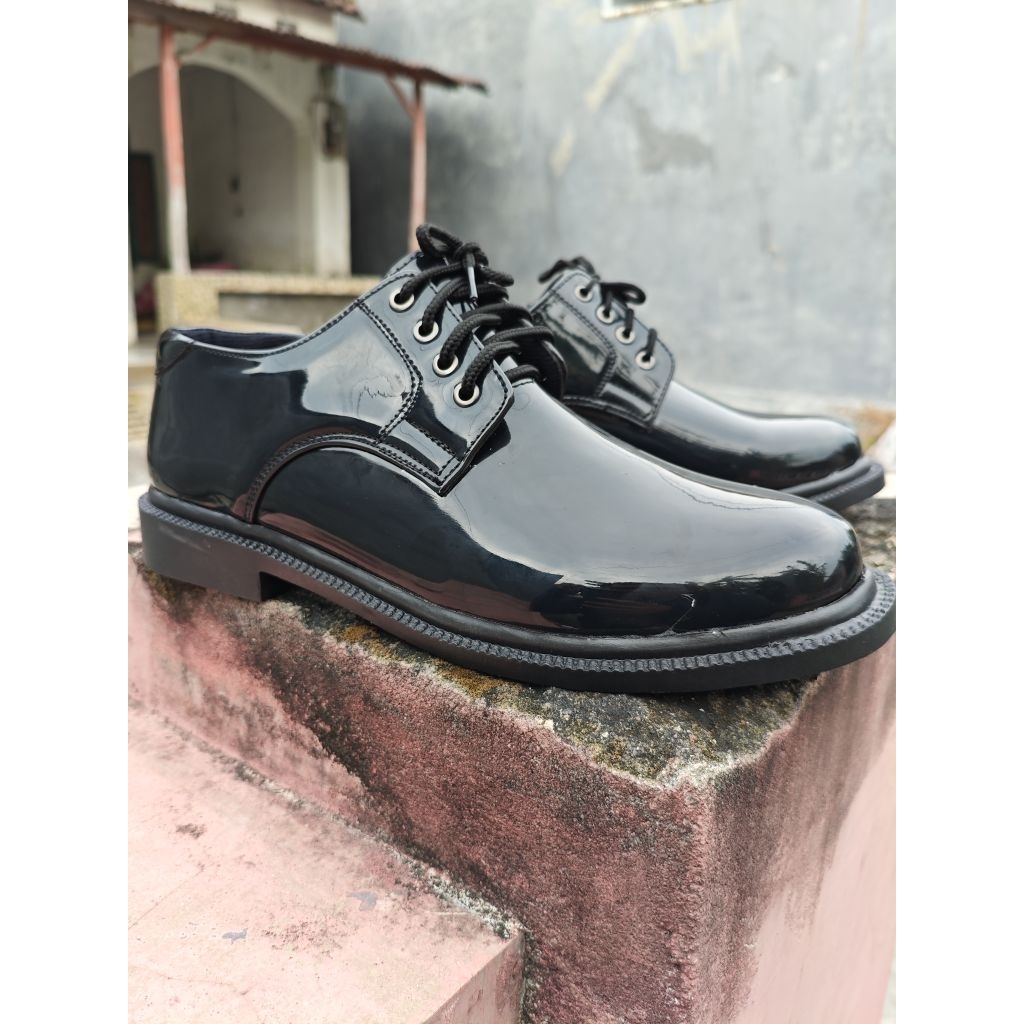 Sepatu Pdh Pendek Tni Ad Sepatu Pdh Polri  Sepatu Pdh Security Satpam Sepatu Pdh Jatah TNI AD Polisi