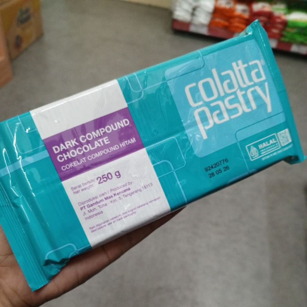 

COLATTA PASTRY COMPOUND DARK 250GR