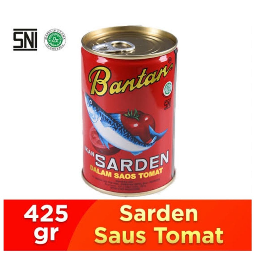 

Sarden Bantan Kaleng Tomat
