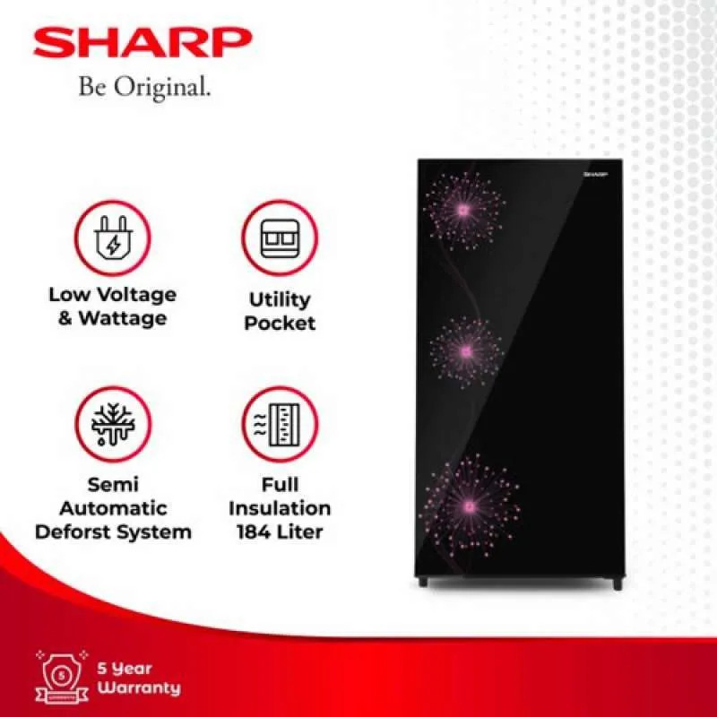 Kulkas Sharp SJX-197MG 1 Pintu
