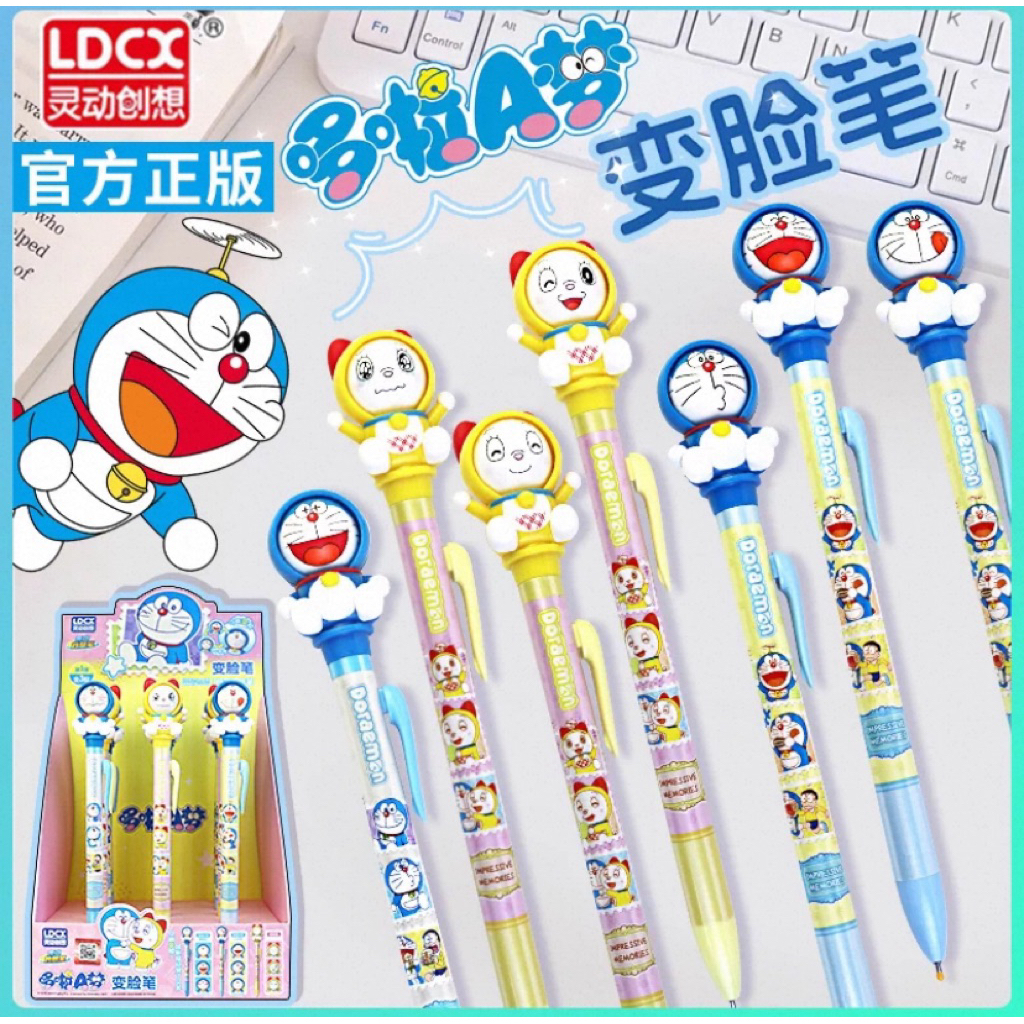 

Pulpen / Bolpen / Pen Face Moving Doraemon Satuan