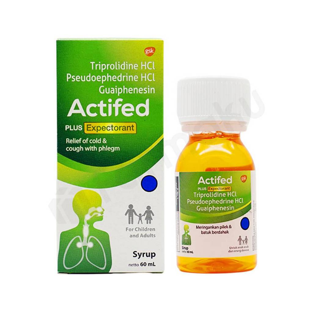 actifed plus expectorant 60ml