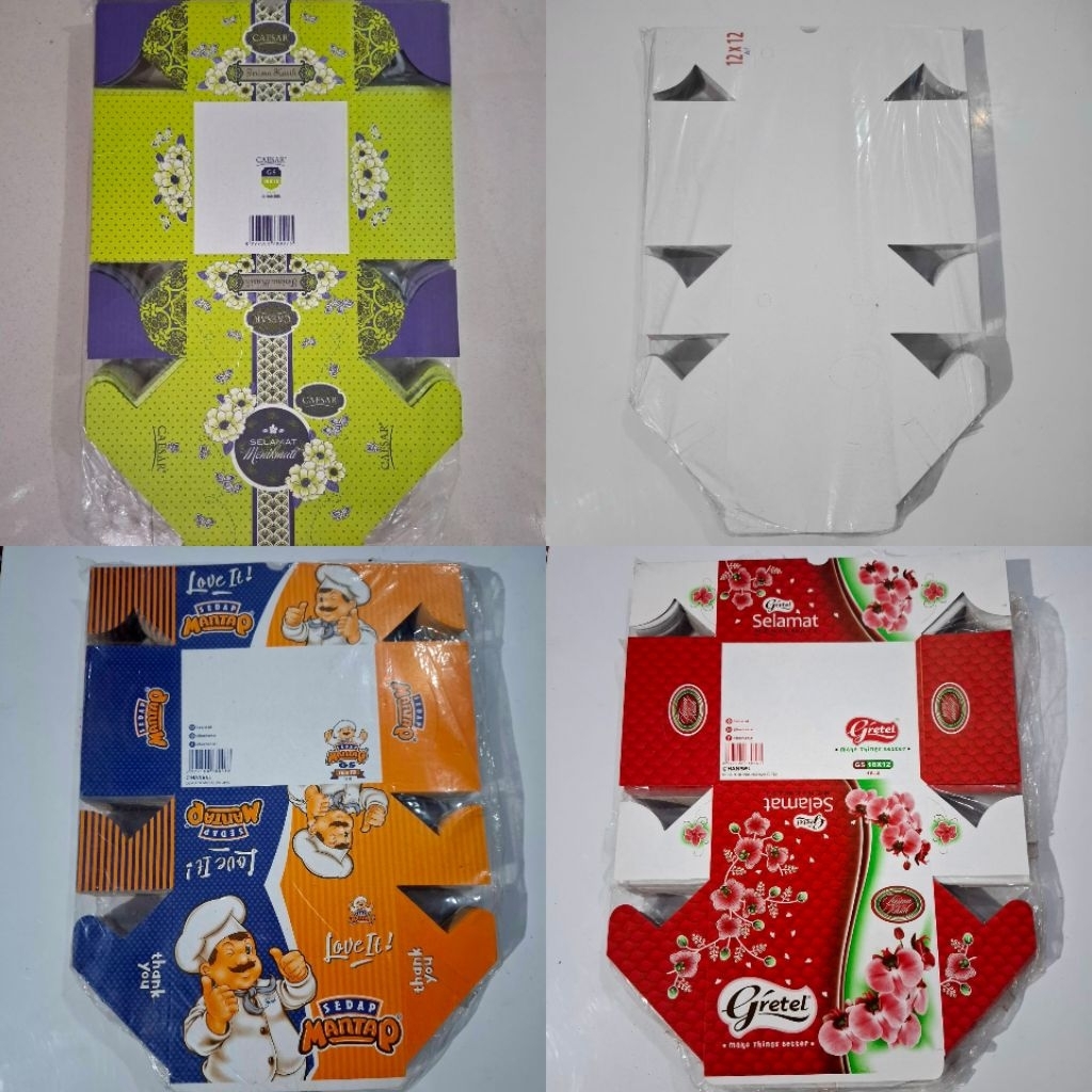 

Box GS Caesar Polos Sedap Mantap Gretel 12x12 14x12 16x12 18x18 makanan nasi kotak mie martabak
