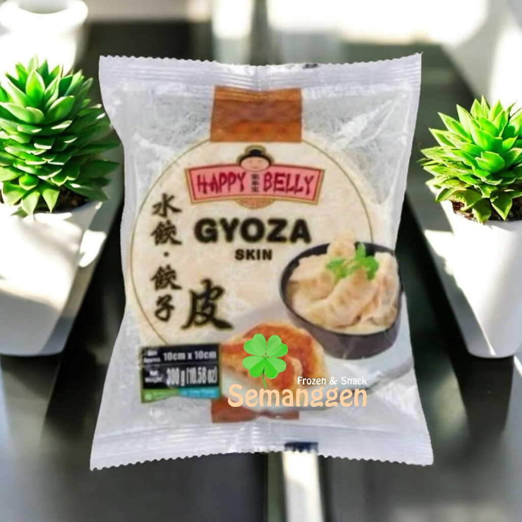 

Gyoza Skin | Kulit Gyoza Happy Belly 300gr