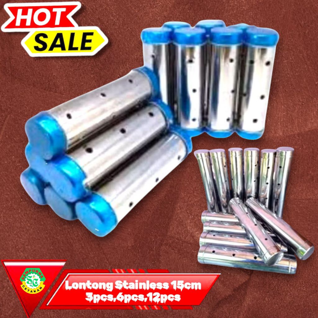 Cetakan Lontong Stainless 15cm Anti Karat/Cetakan Lontong Stenlis