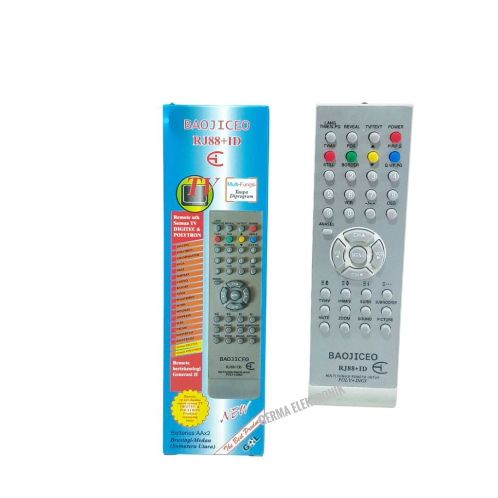 Remot kontrol TV tabung politron