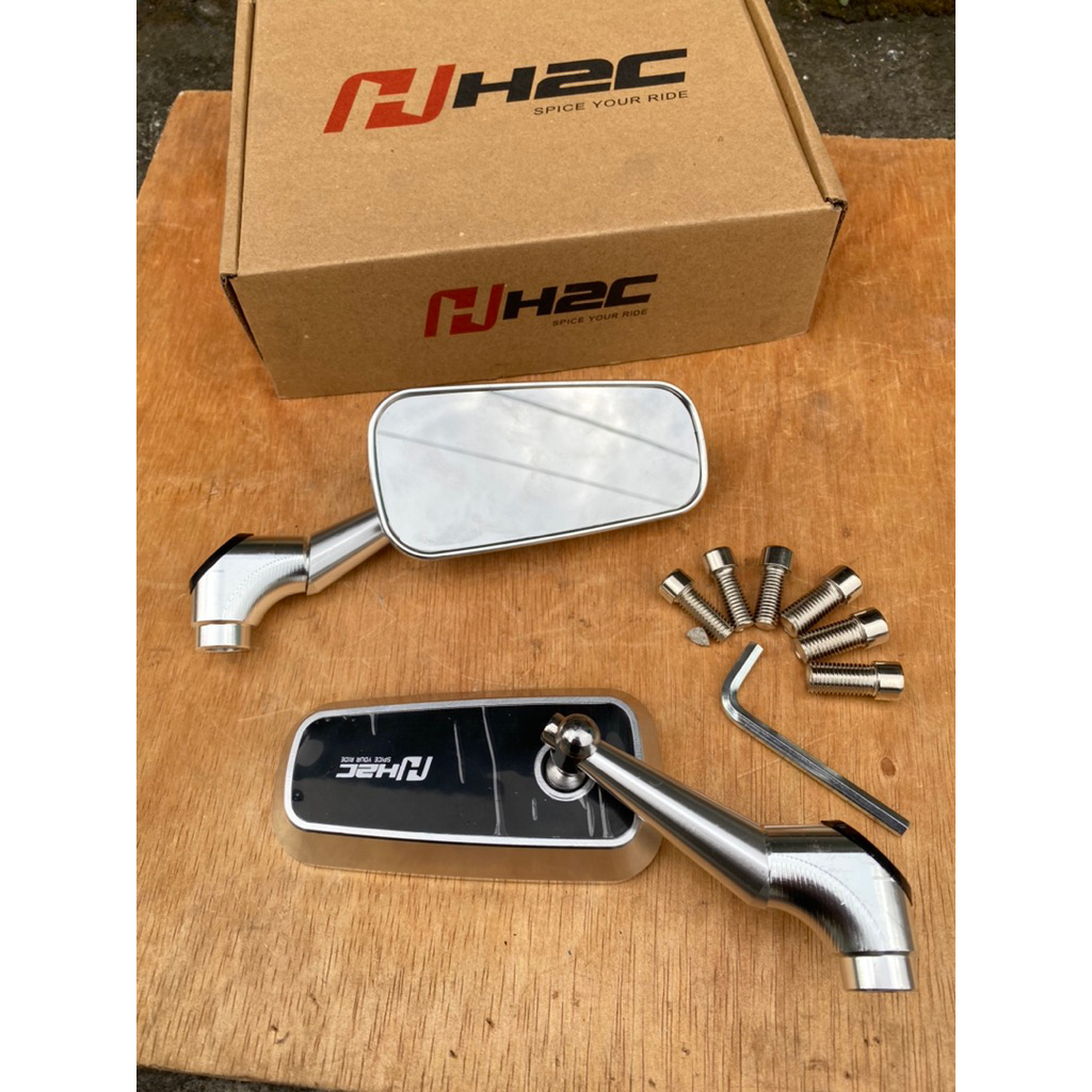 spion h2c oval original vietnam / spion H2C full cnc original vietnam universal