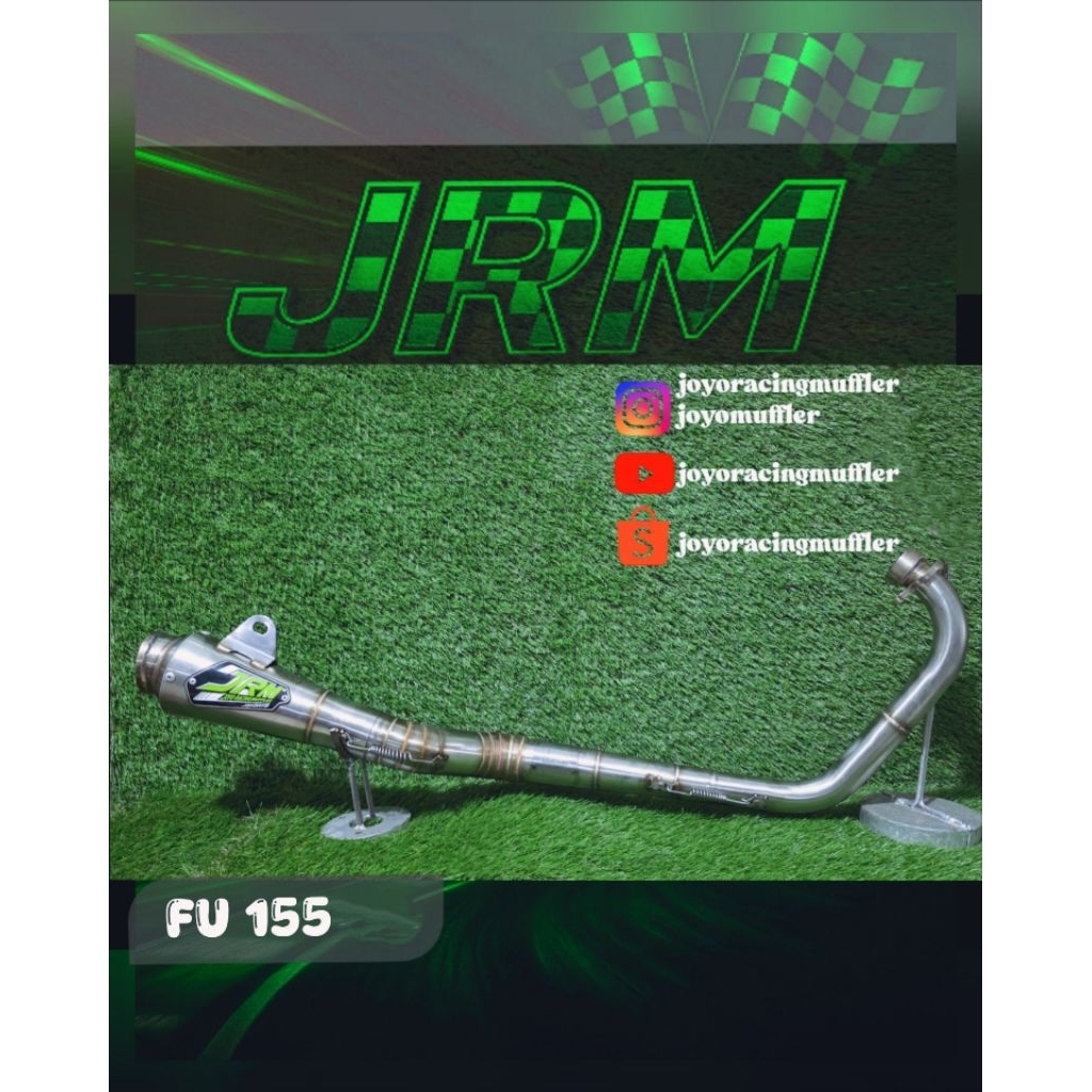 KNALPOT JRM FU PORTING 155CC