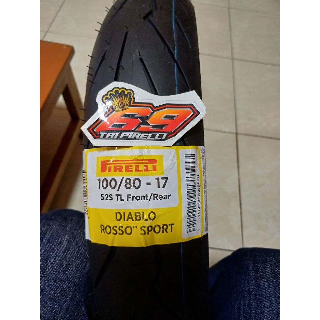 Pirelli diablo rosso 100/80-17