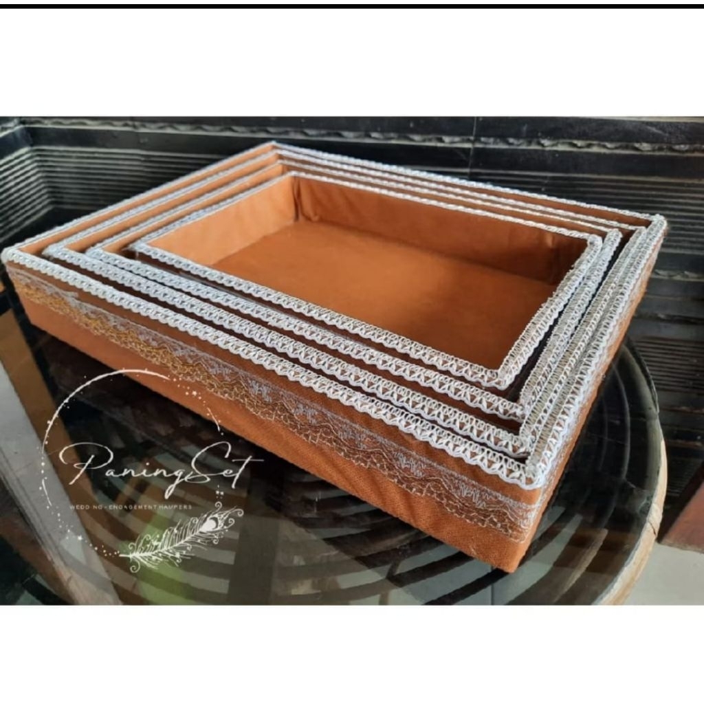 

kotak seserahan pernikahan dan lamaran isi 4 box