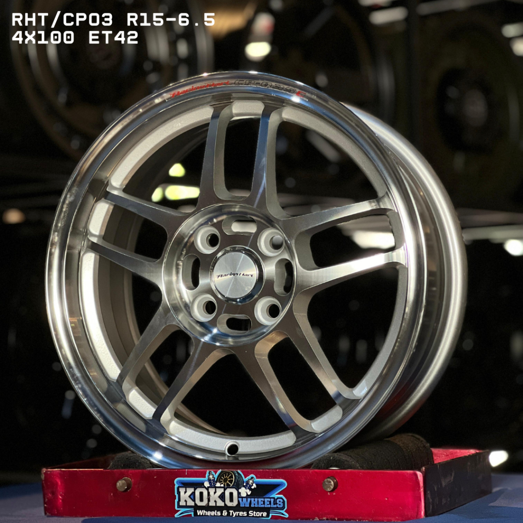 Velg pelak mobil JF LUXURY CP03  R15 untuk mobil Brio, Calya, Jazz dll