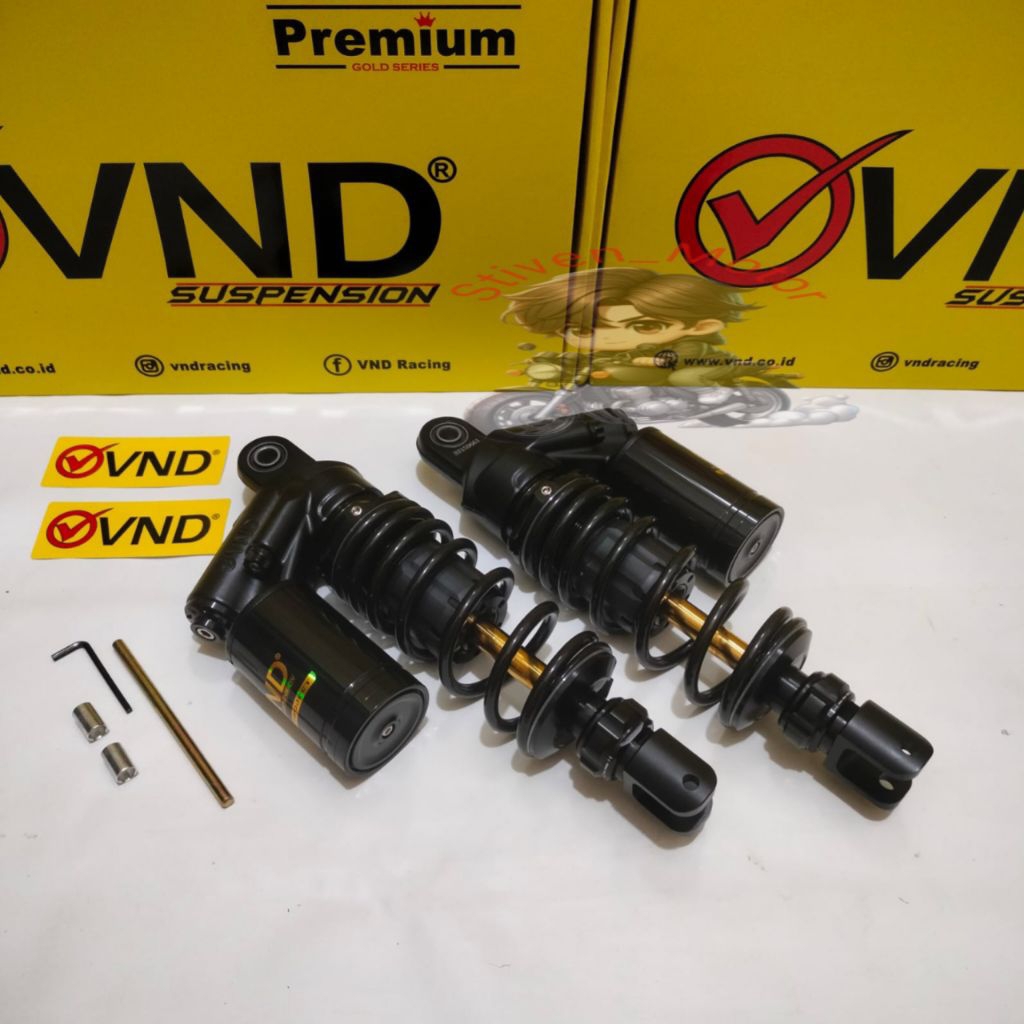 Shockbreaker Tabung Atas VND AK111 280mm Aerox Old 155/ All New Aerox 155/ Nmax New/ Aerox New Alpha