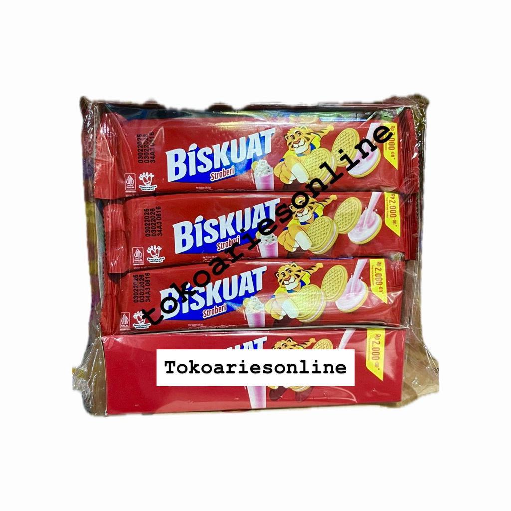

BARU!!! Biskuit Biskuat Stroberi