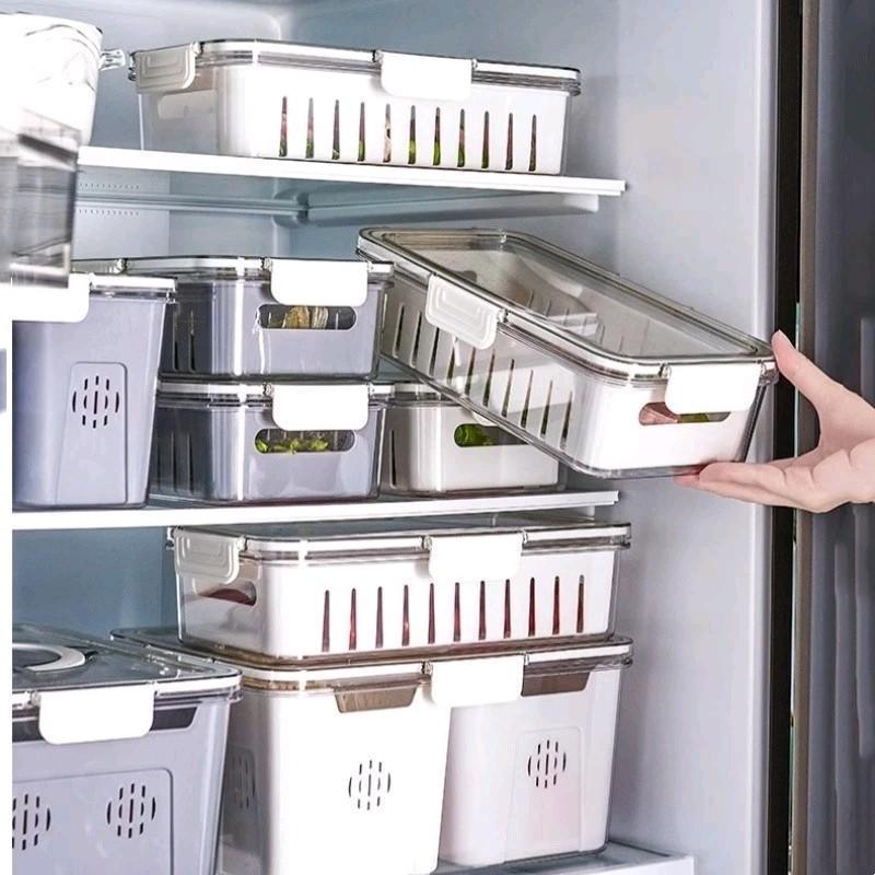 BIG PROMO food container kulkas/tempat simpan kulkas/wadah kulkas kotak penyimpanan/box container