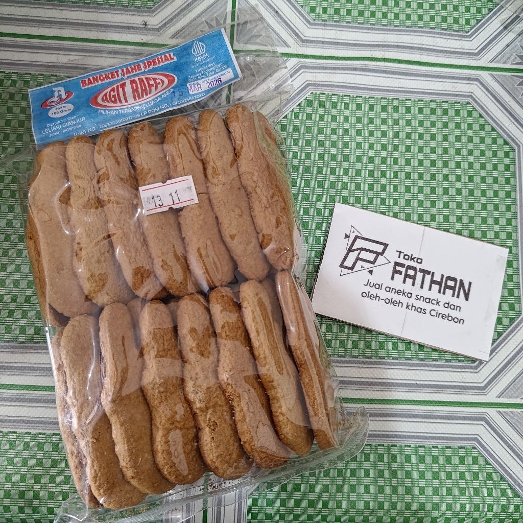 

Bangket Jahe Gula Aren, Cemilan Sehat, Jajanan Jadul