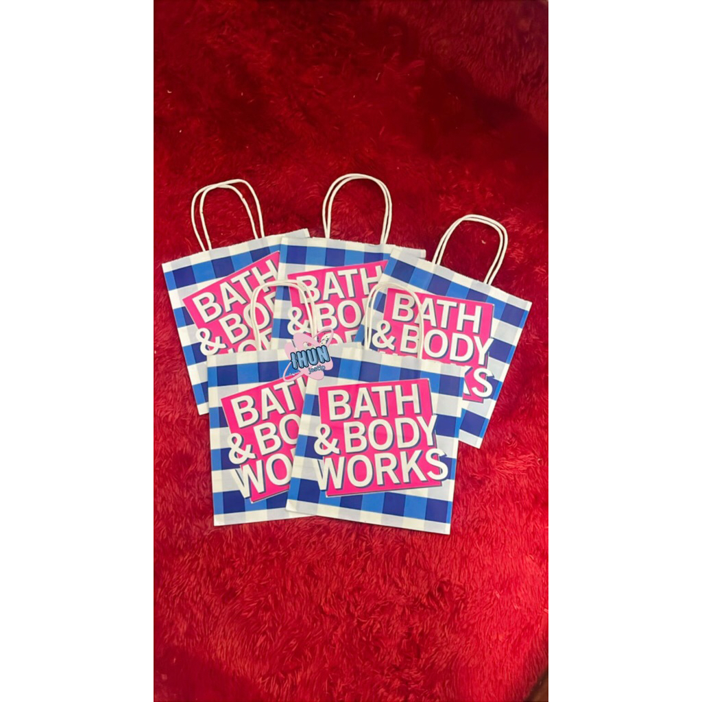 

ORI Paperbag BBW small (tanpa pembelian item) size small 20 x21