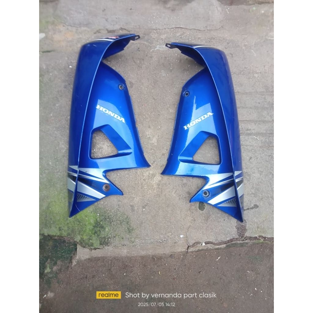 Sayap Supra fit new warna biru
