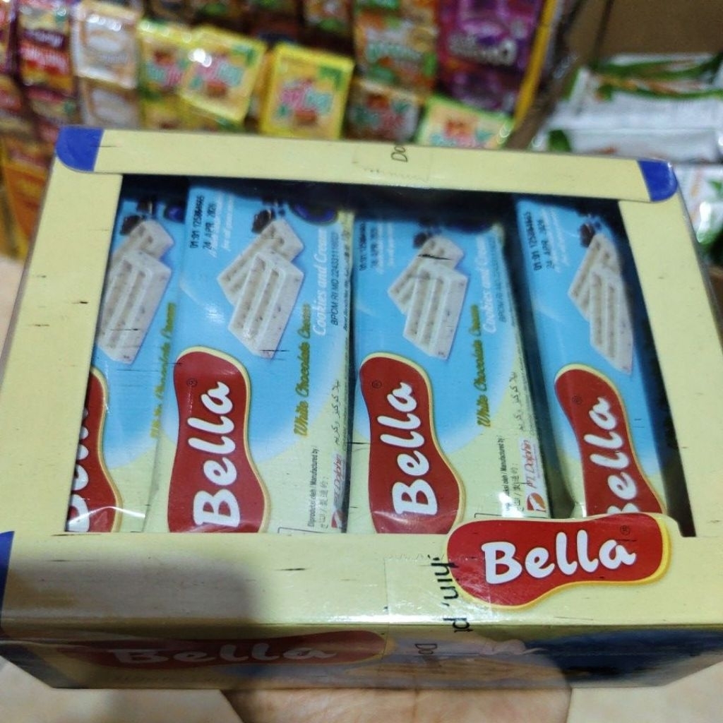 

BELLA WHITE CHOCOLATE CREAM ISI 24PCS