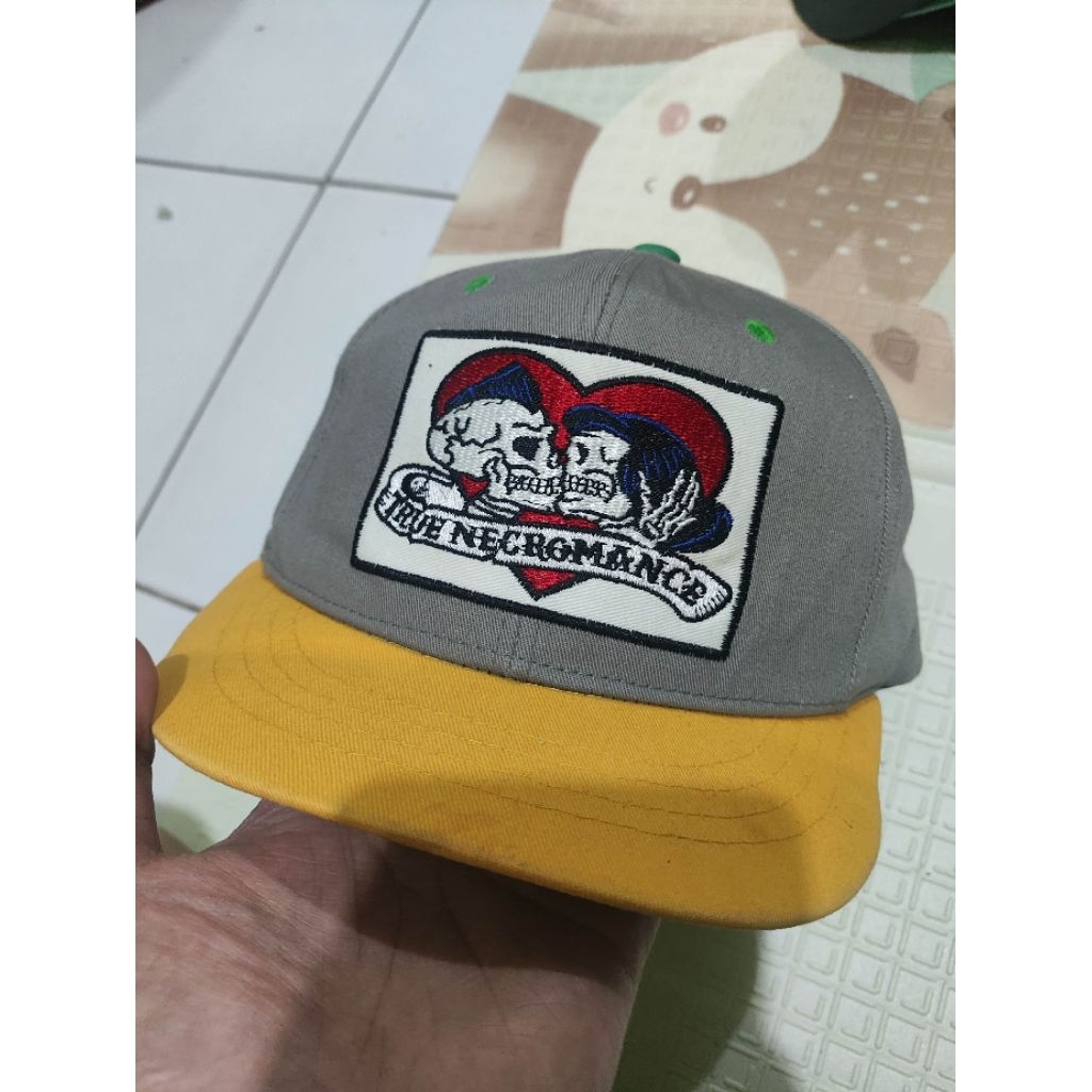 Topi visor pendek size dewasa setelan