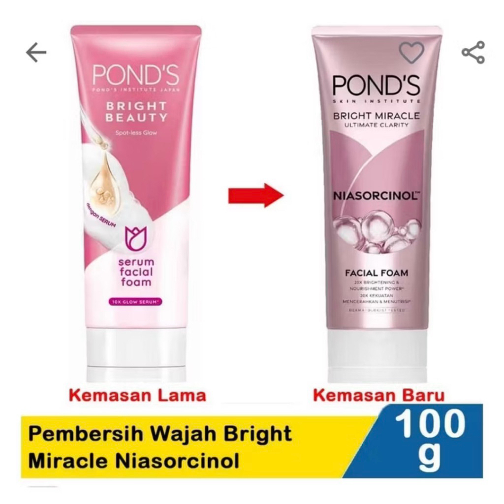 POND'S SERUM FACIAL FOAM