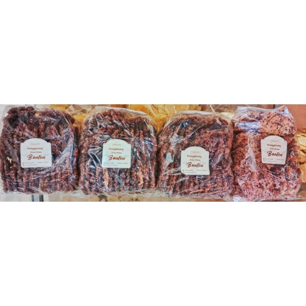 

Rangginang ketan Hitam