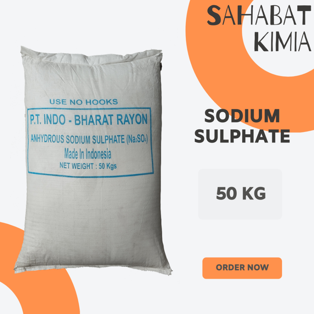 Sodium Sulfat / Sodium Sulphate / Natrium Sulfat - 50 KG