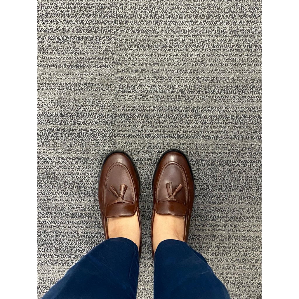 Preloved - Sepatu kulit wanita merk Prabu