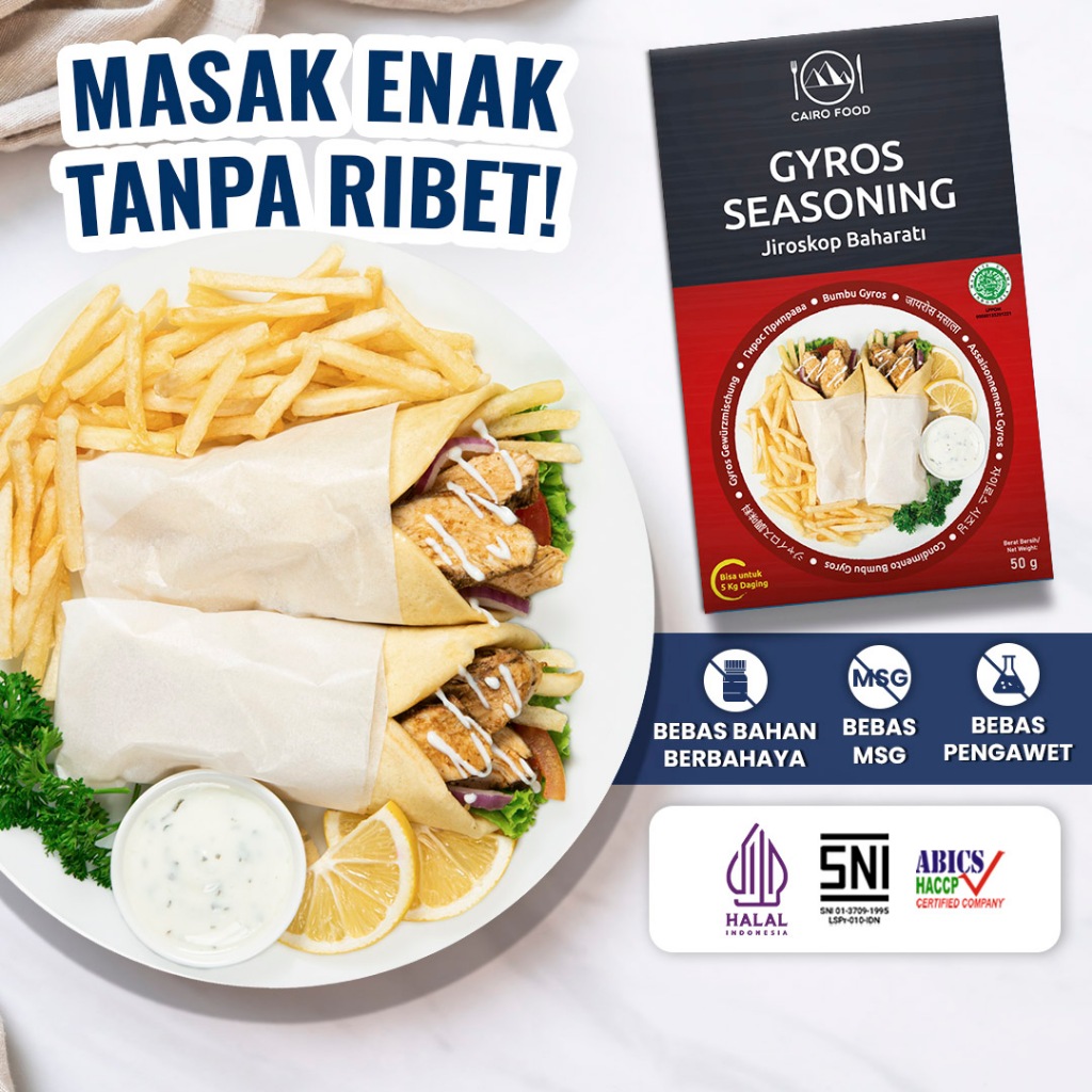 

Bumbu Gyros Sehat - Cairo Food