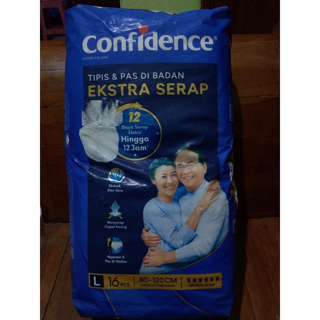 Popok dewasa Confidence L/16