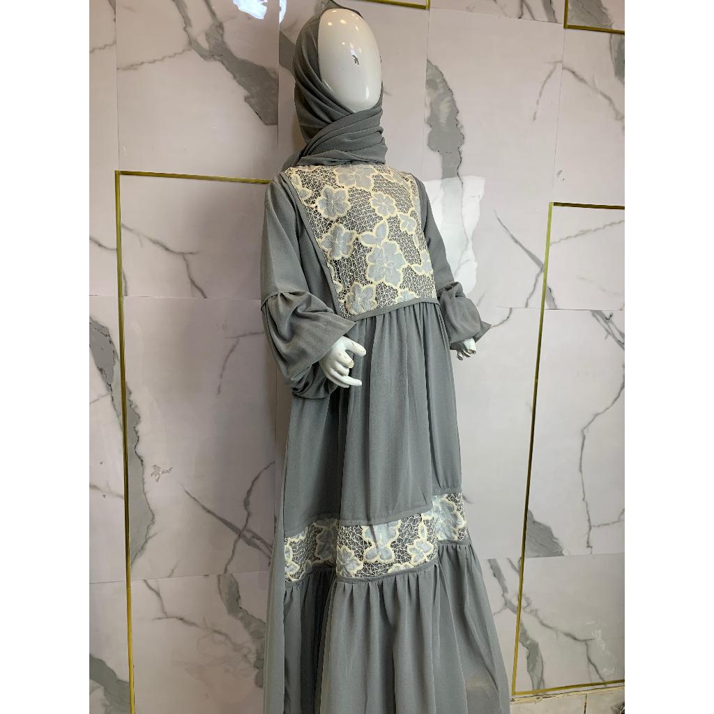 ZAHRA DRESS // GAMIS ANAK PREMIUM