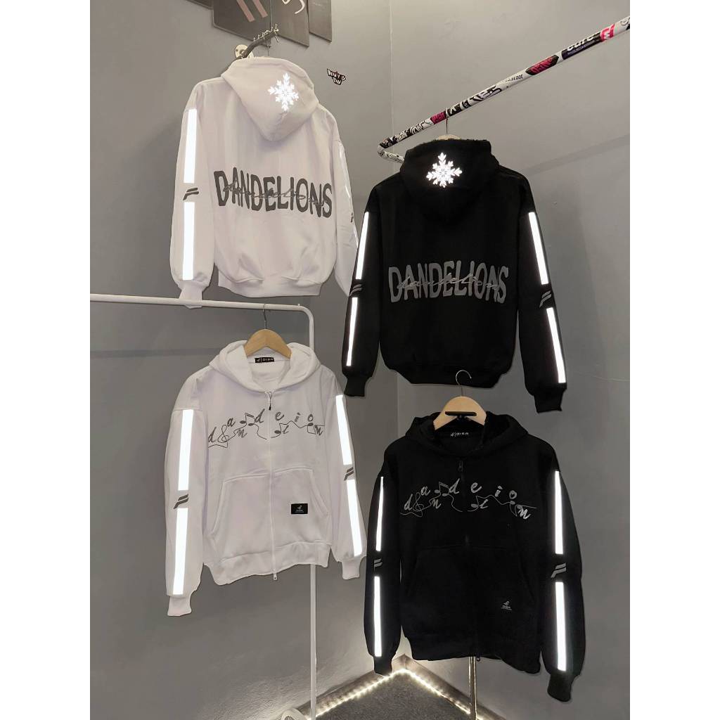 SWEATER HOODIE | SABLON TIMBUL FOAMING + REFLEKTIF MENYALA