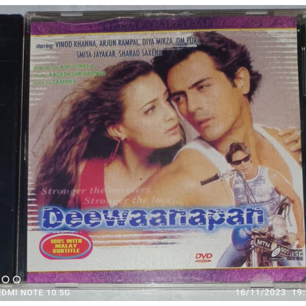 VCD INDIA BOLLYWOOD DEEWAANAPAN