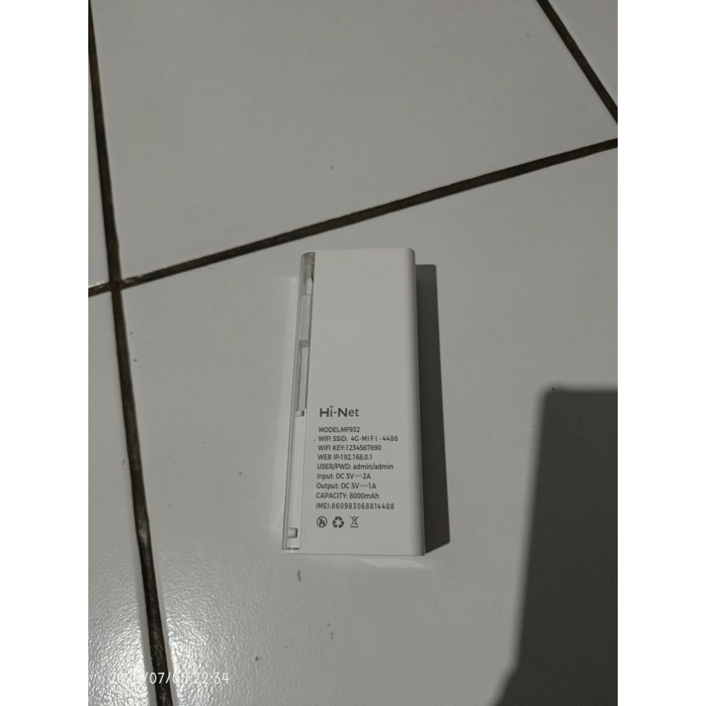 HI NET MF932, WIFI Portable