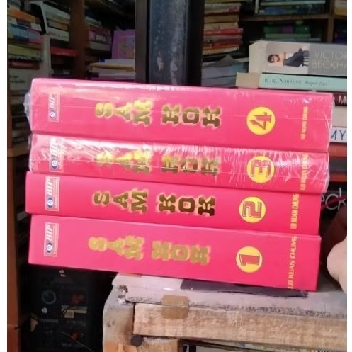 Sepaket Buku Sam kok jilid 1 - 4 set original