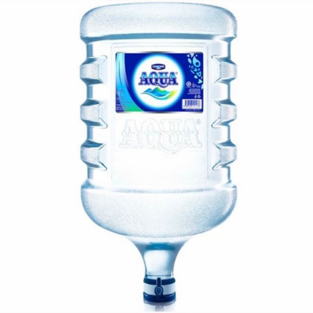

Aqua Galon 19L Sudah termasuk Galon+Air