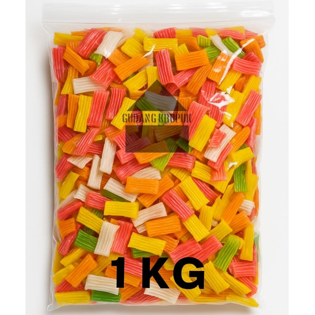 

Kerupuk sisir mentah 1 kg cocok untuk seblak dan lainnya