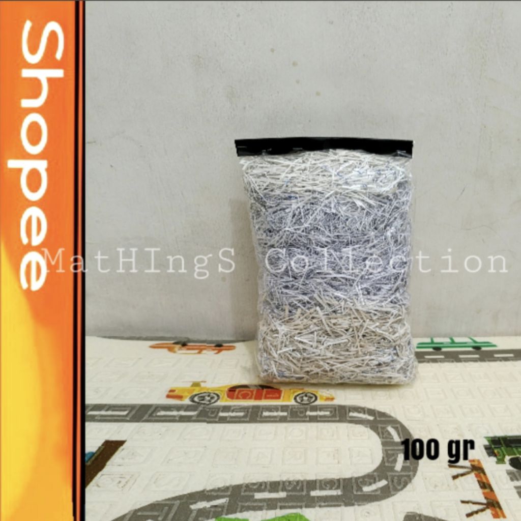 

Mie Kertas Cacah - Kertas Serut - Shredded Paper - Kertas Cacah Serut - Kertas Potongpotong