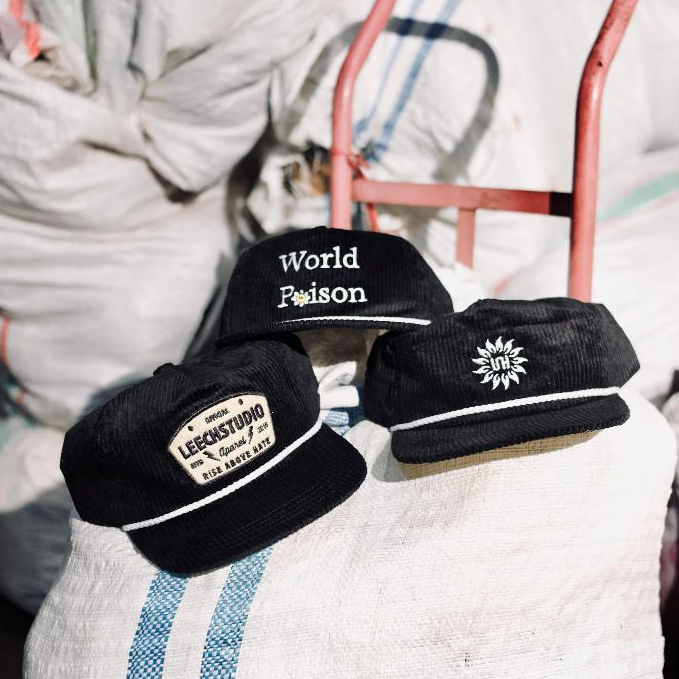 Leech.co Topi Ropehat Corduroy Black