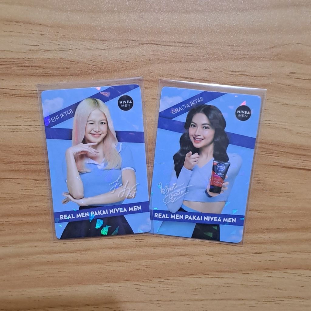 Photocard JKT48 × NIVEA MEN