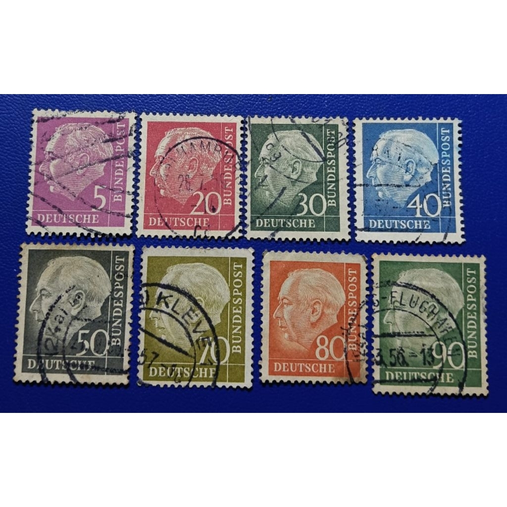 

Prangko Lawas LN German Lama 8 Keping