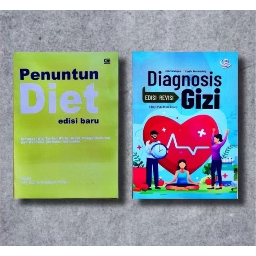 PENUNTUN DIET edisi baru dan DIAGNOSIS GIZI