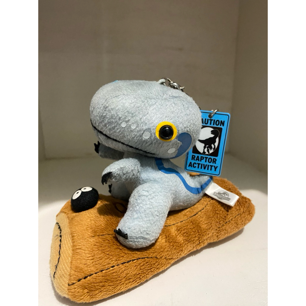 Dinosaurus Velociraptor Blue Jurassic World Original Universal Studios Japan Keychain