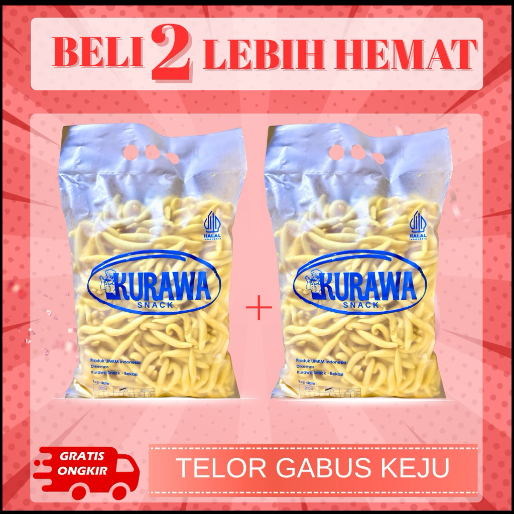 

Beli 2kantong telor gabus keju kurawa 300g harga lebih hemat cemilan snack asin renyah gurih
