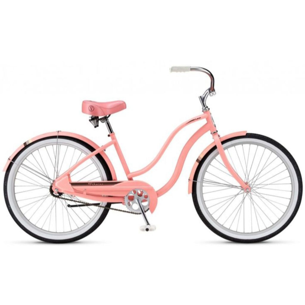 Sepeda cruiser schwinn Fling salmon