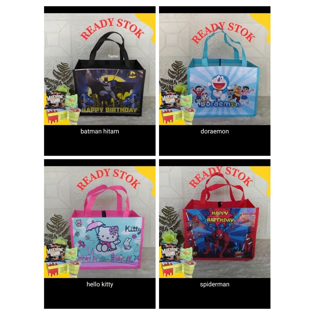 

Tas ultah anak karakter kartun