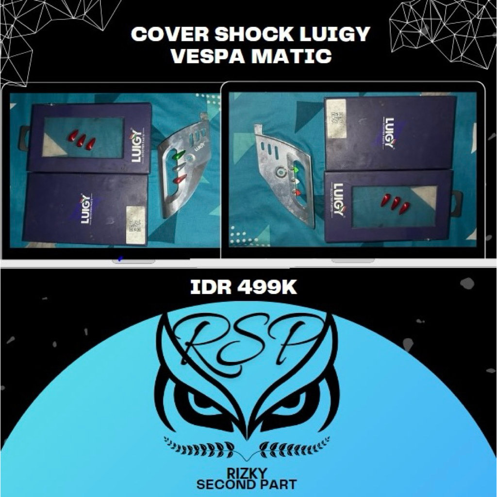 Cover Shock Luigy Vespa Matic