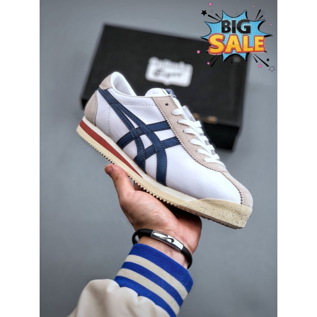 Onitsuka Tiger Corsair White Navy Sol Red