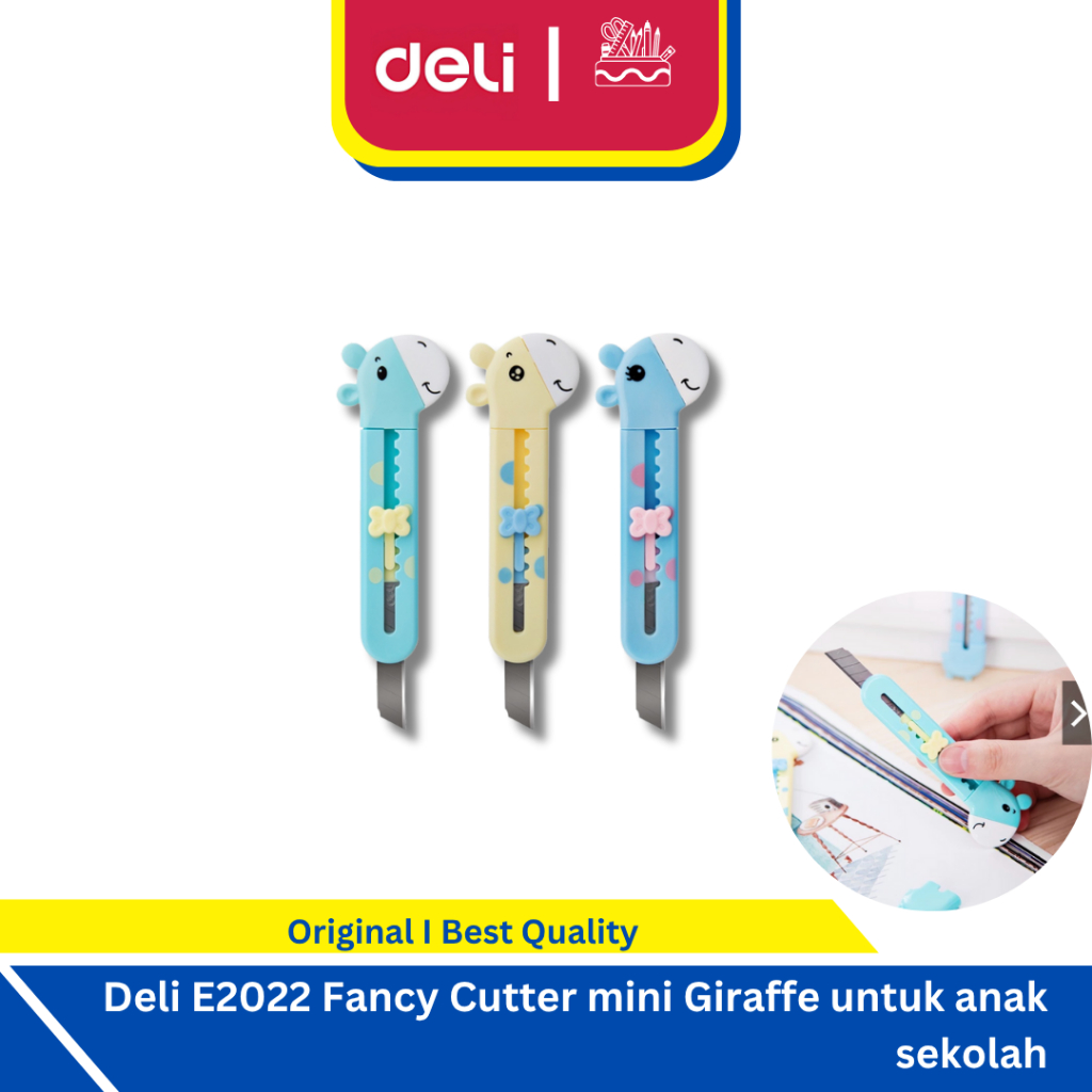 

Deli Fancy Cutter mini Giraffe untuk anak sekolah lucu - E2022
