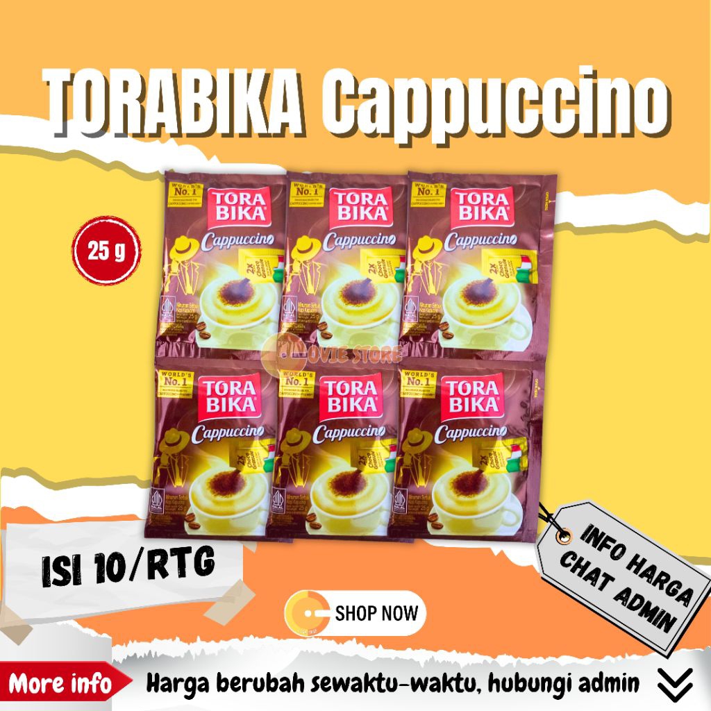 

Kopi Sachet TORABIKA Cappuccino Rentengan